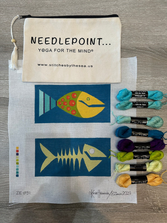 New Fish & Bones Eyeglass Case