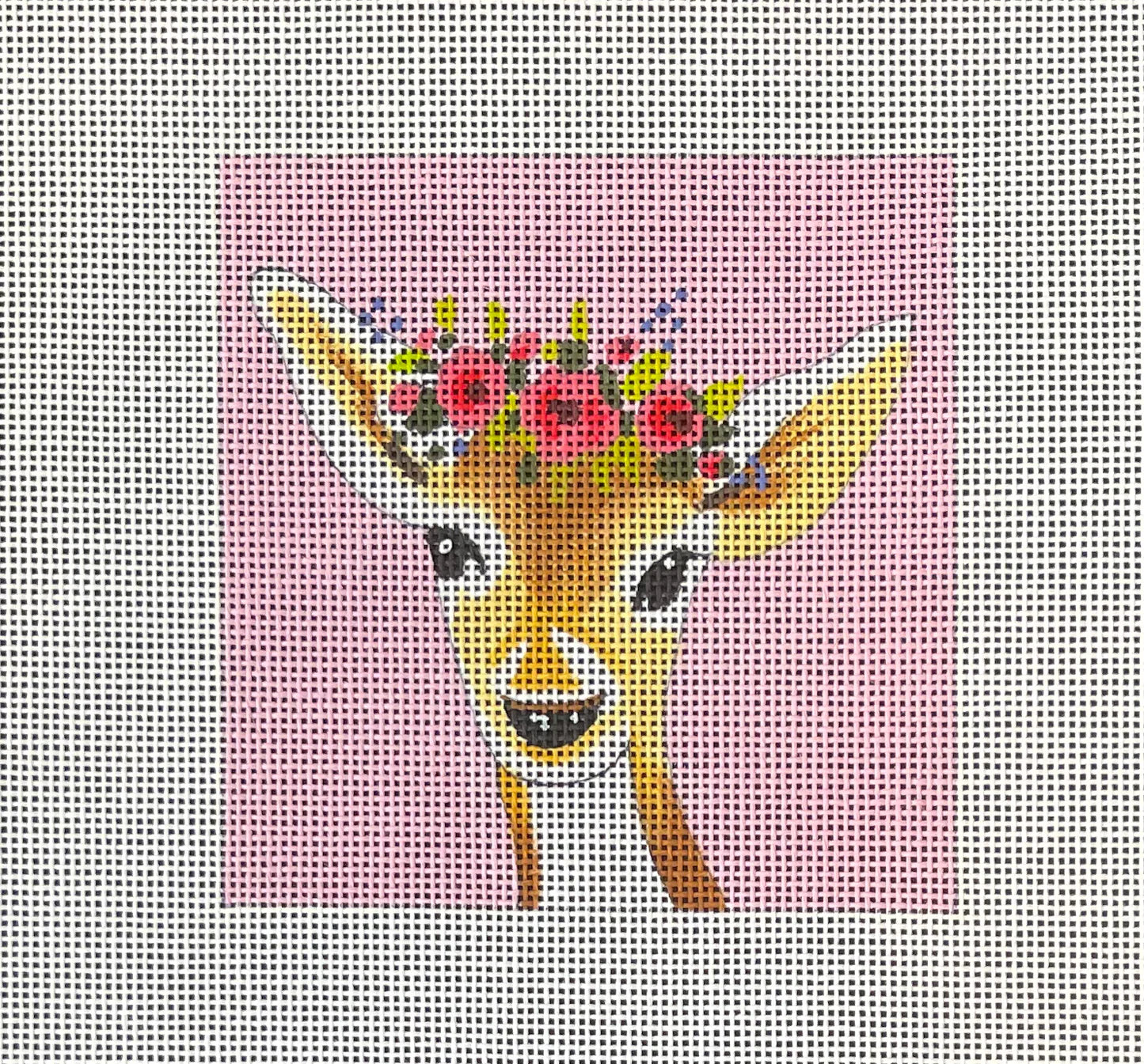 Deer with Flower Crown