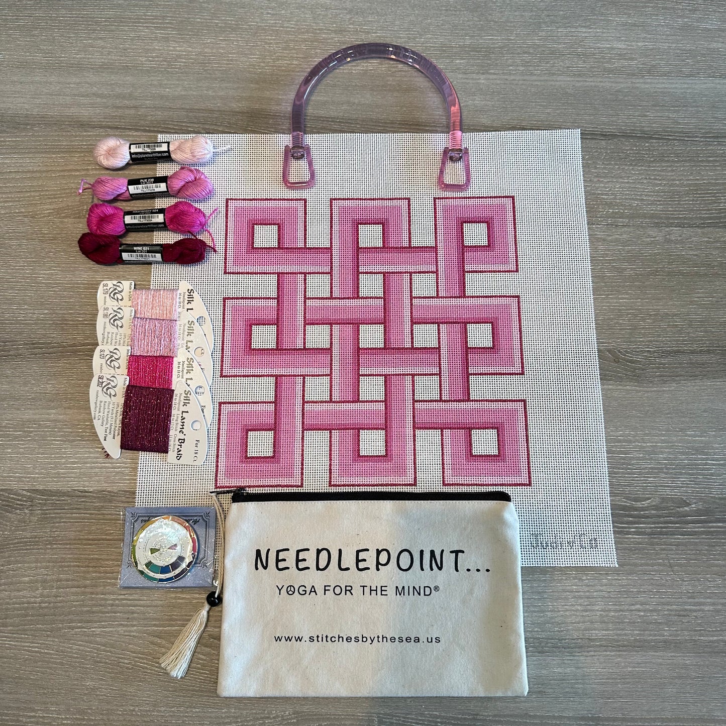 Pink Link by Barbara Dainoff