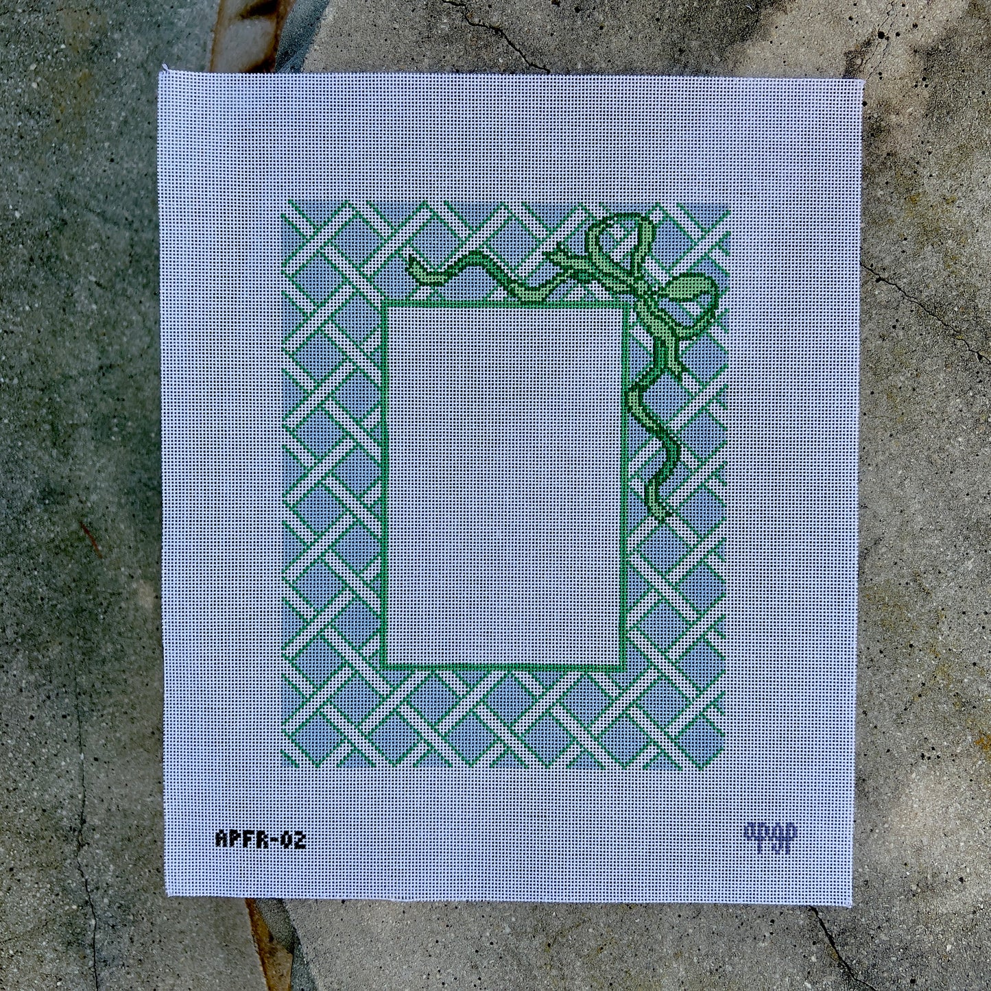 Blue and Green Frame