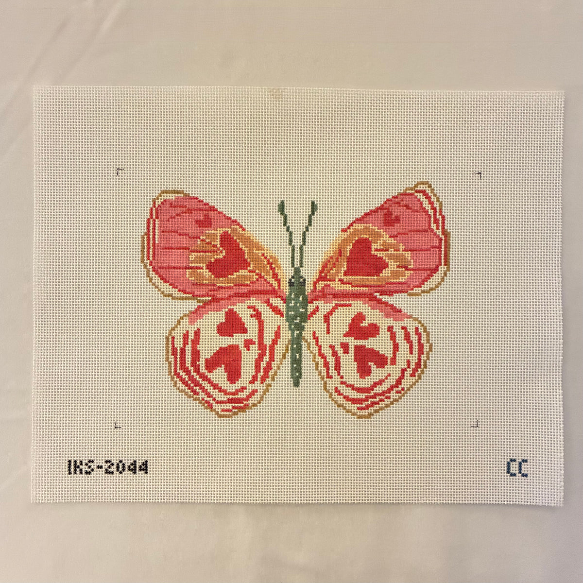 Pink and Tan Butterfly