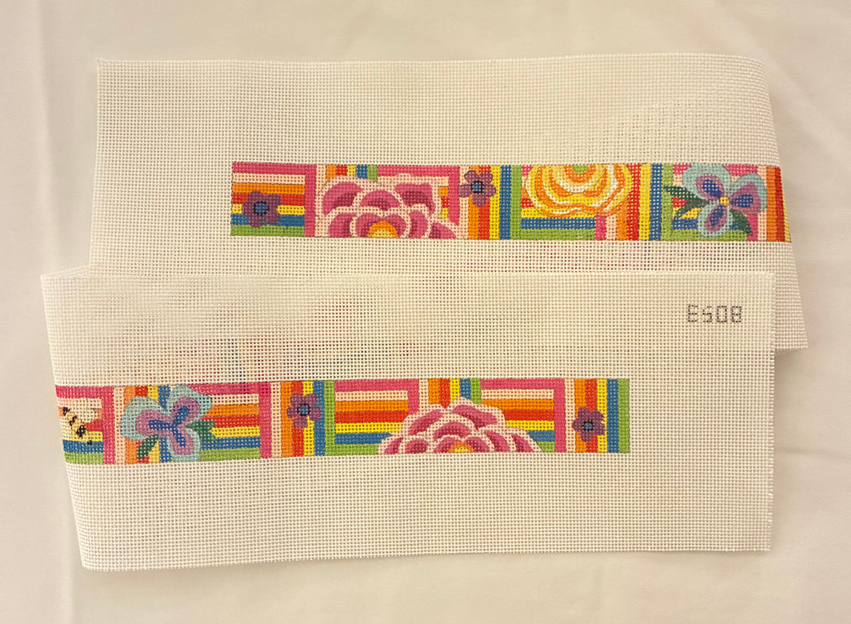 Floral Parquet Belt/Crossbody Strap