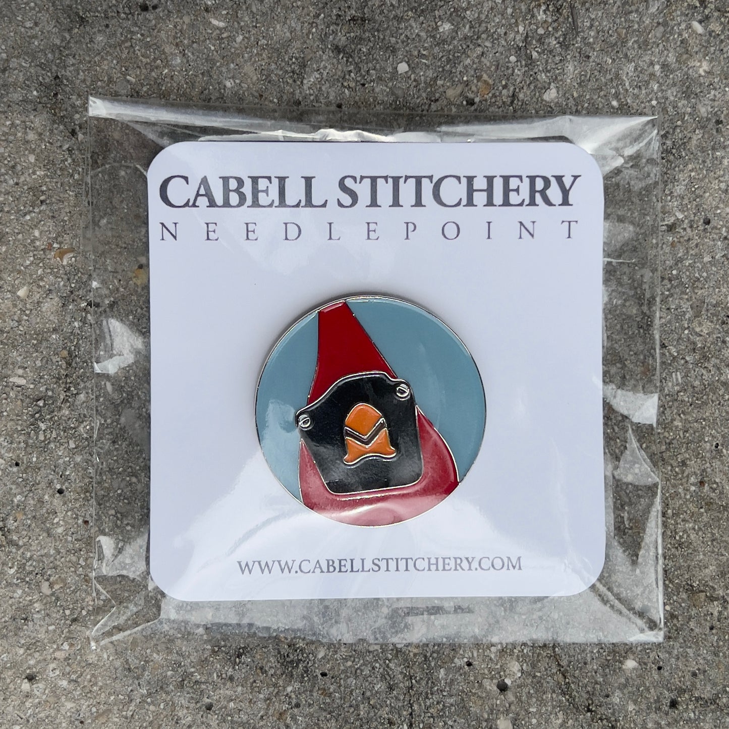 Male Cardinal Magnet Needleminder