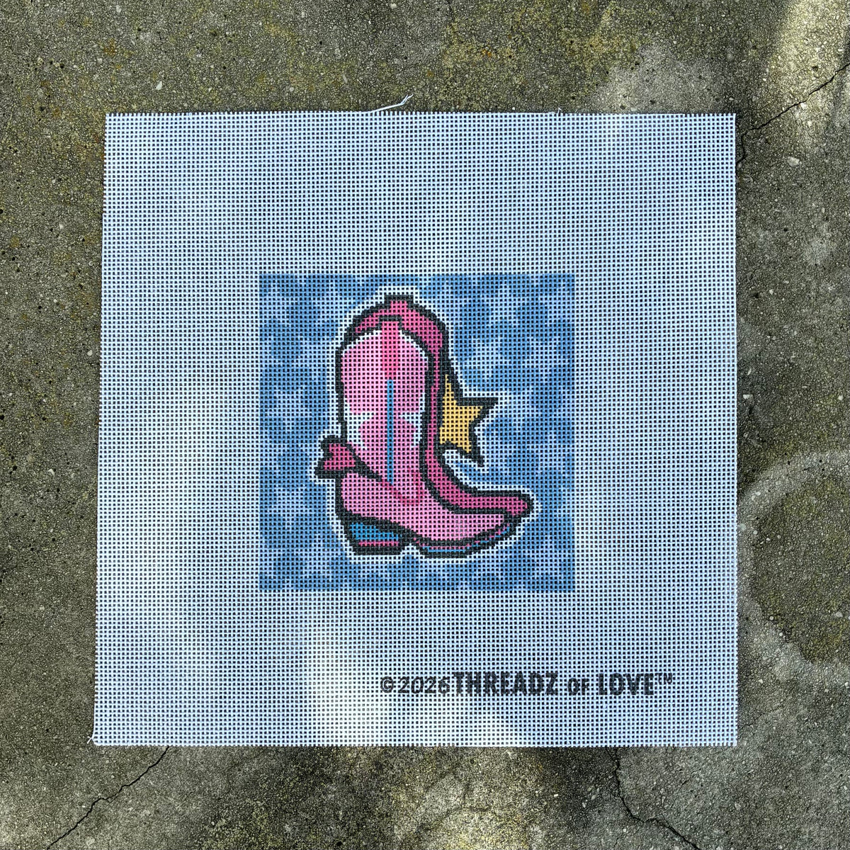 Pink Cow Boy Boot