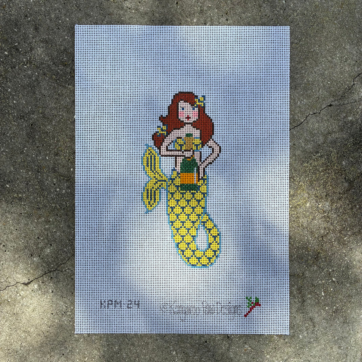 Mermaid with Drink