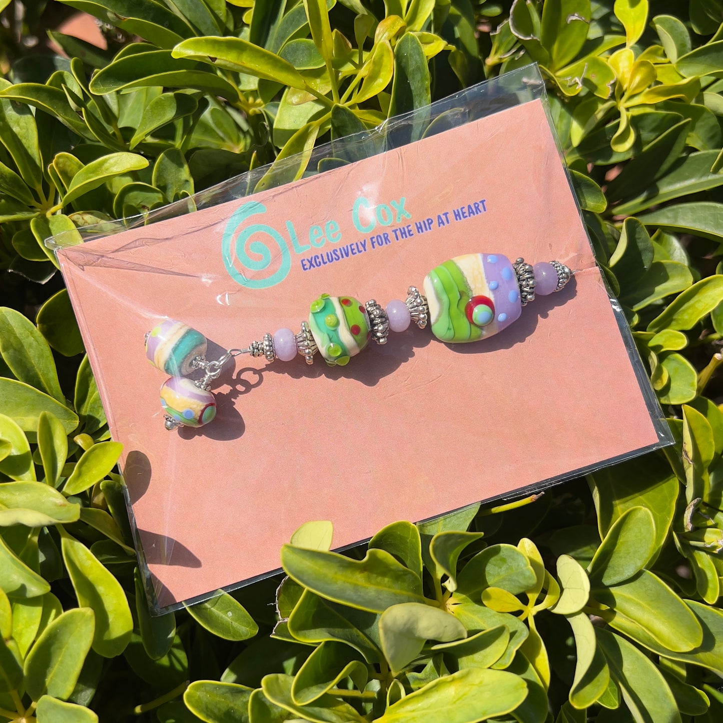 Glass Key Chain