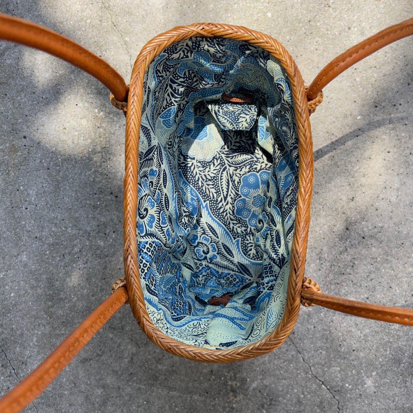 Small Rattan Handbag