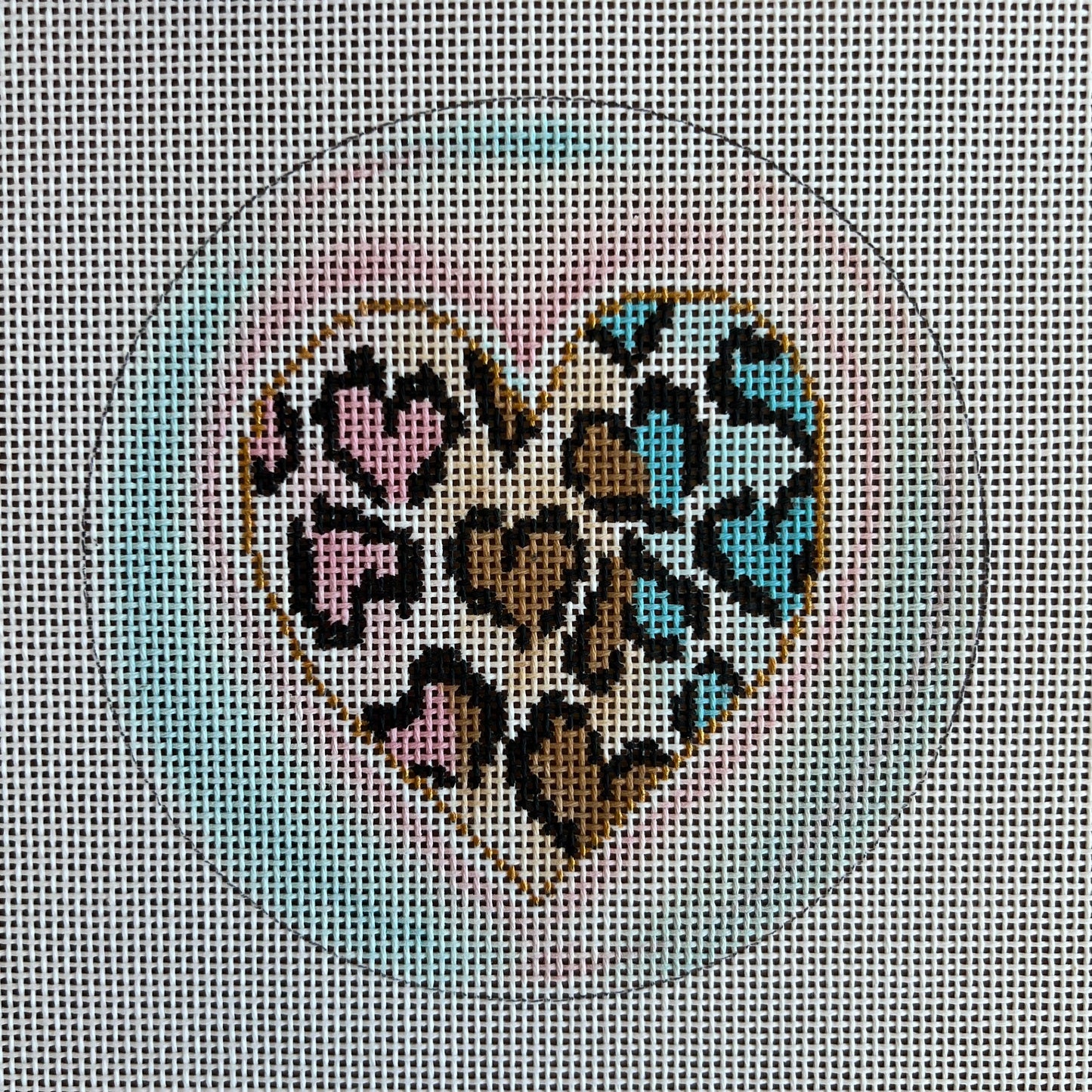 Animal Print Heart