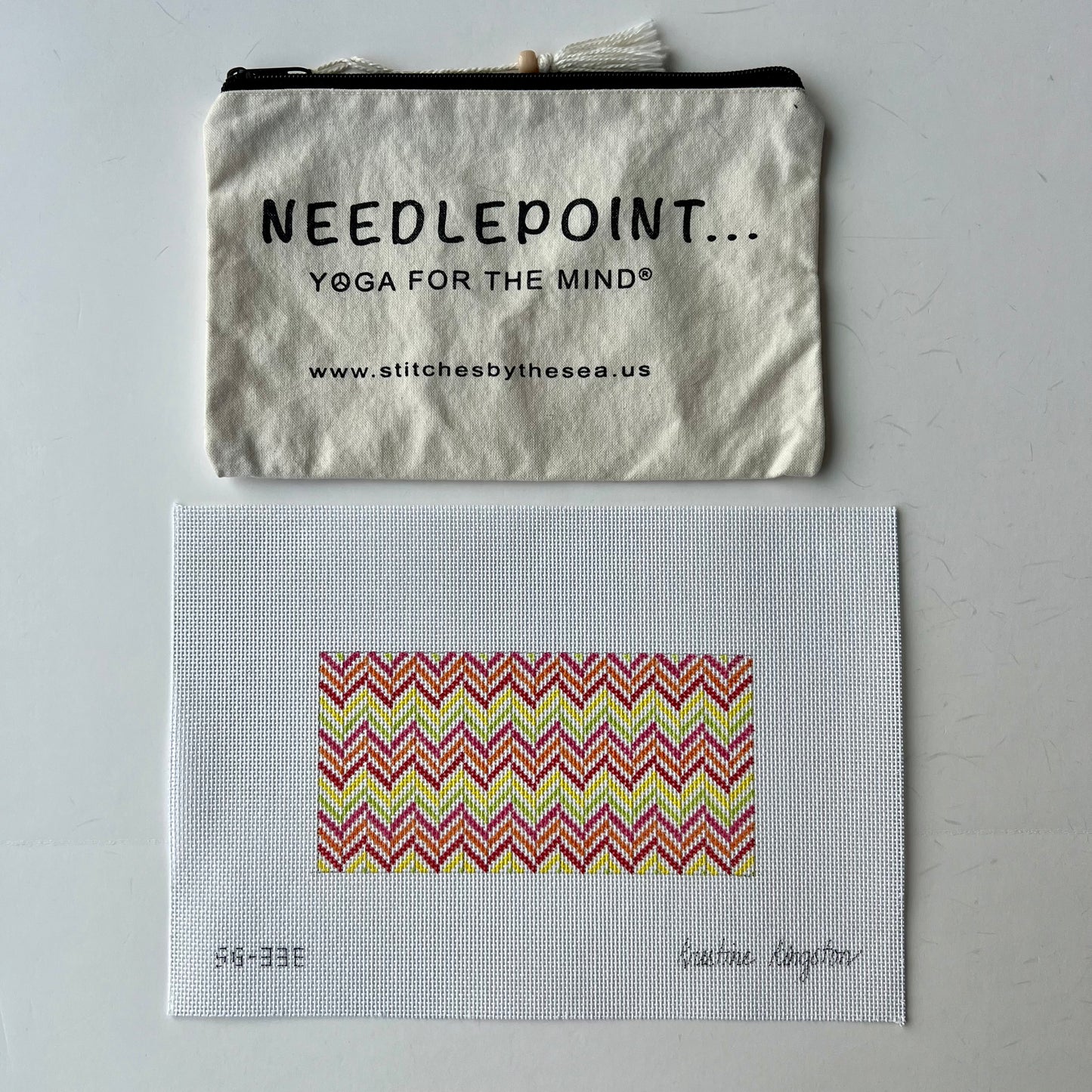 Spring Day Chevron Clutch Insert