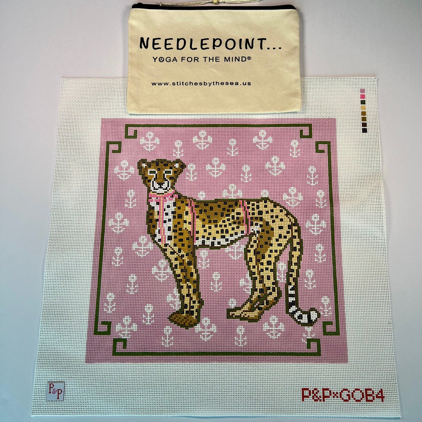 Cheetah on Pink