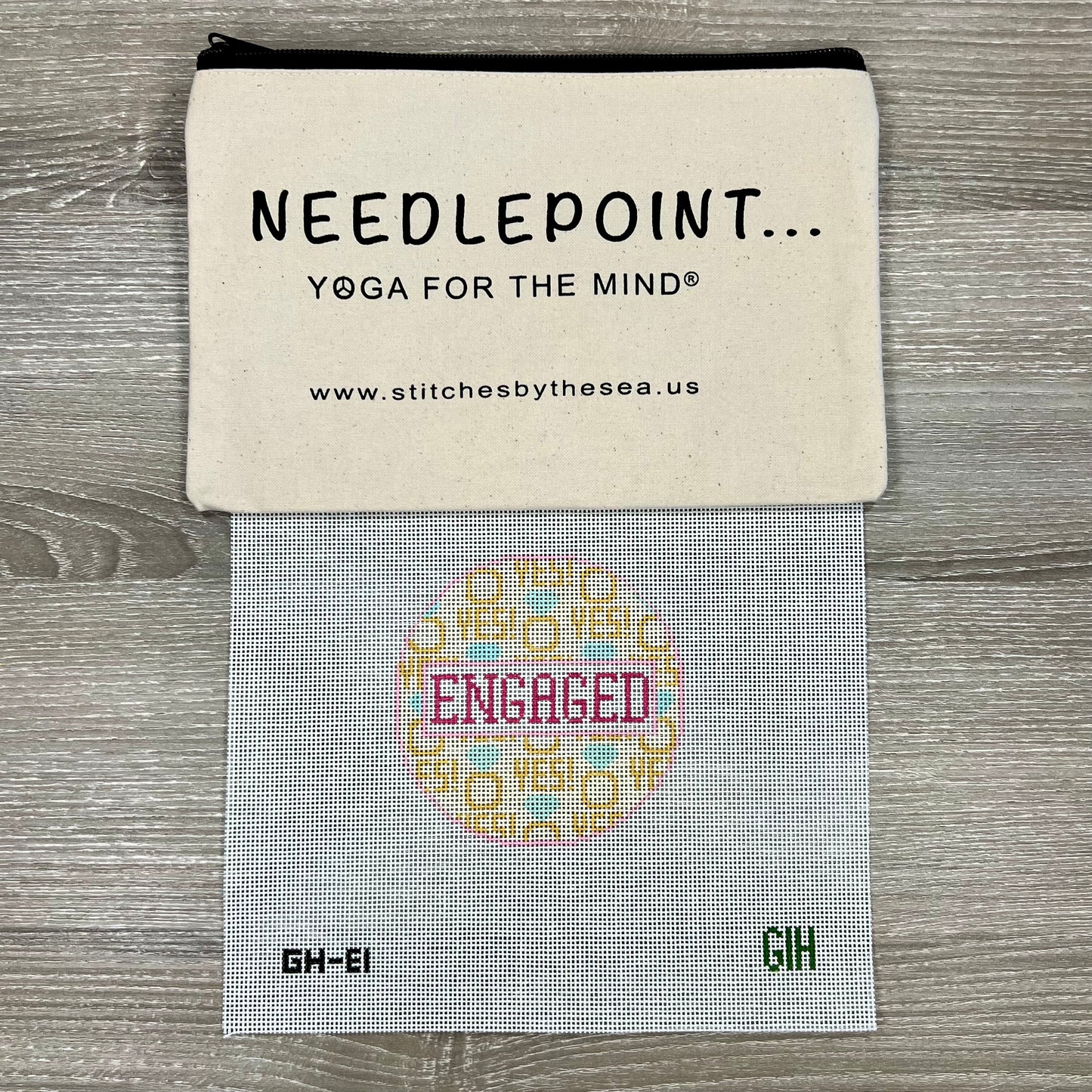 Engaged Round Ornament