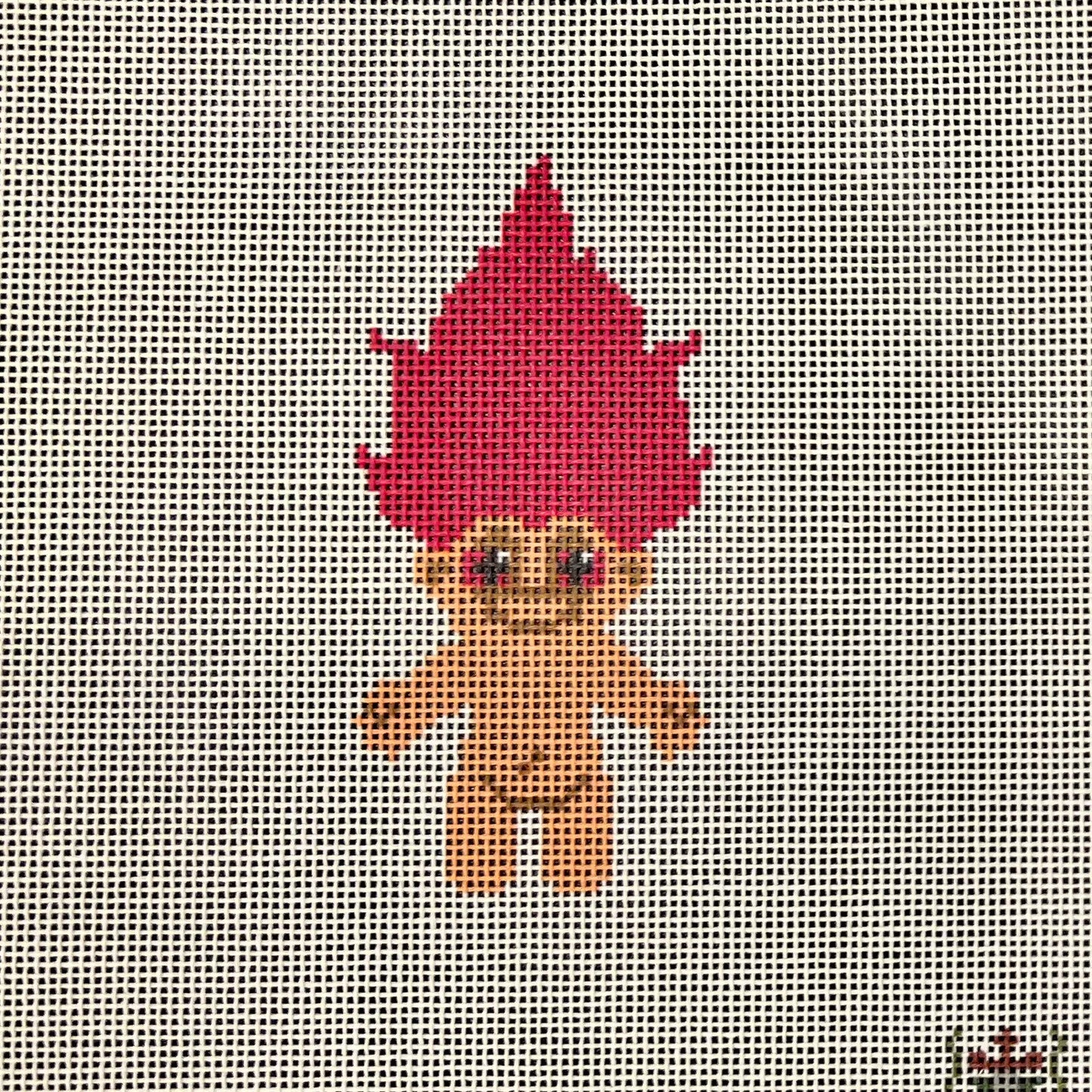 Pink Baby Troll Doll Ornament