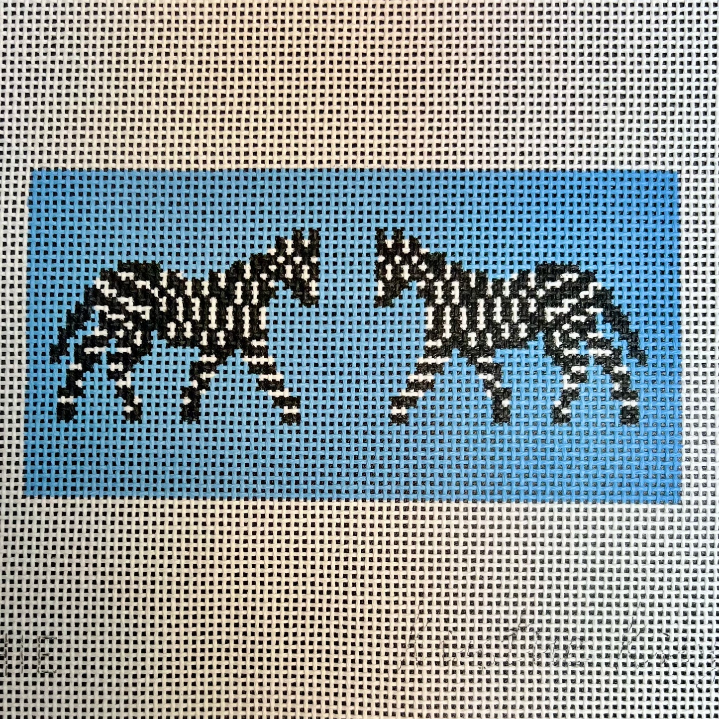 Zebra Clutch Light Blue Insert