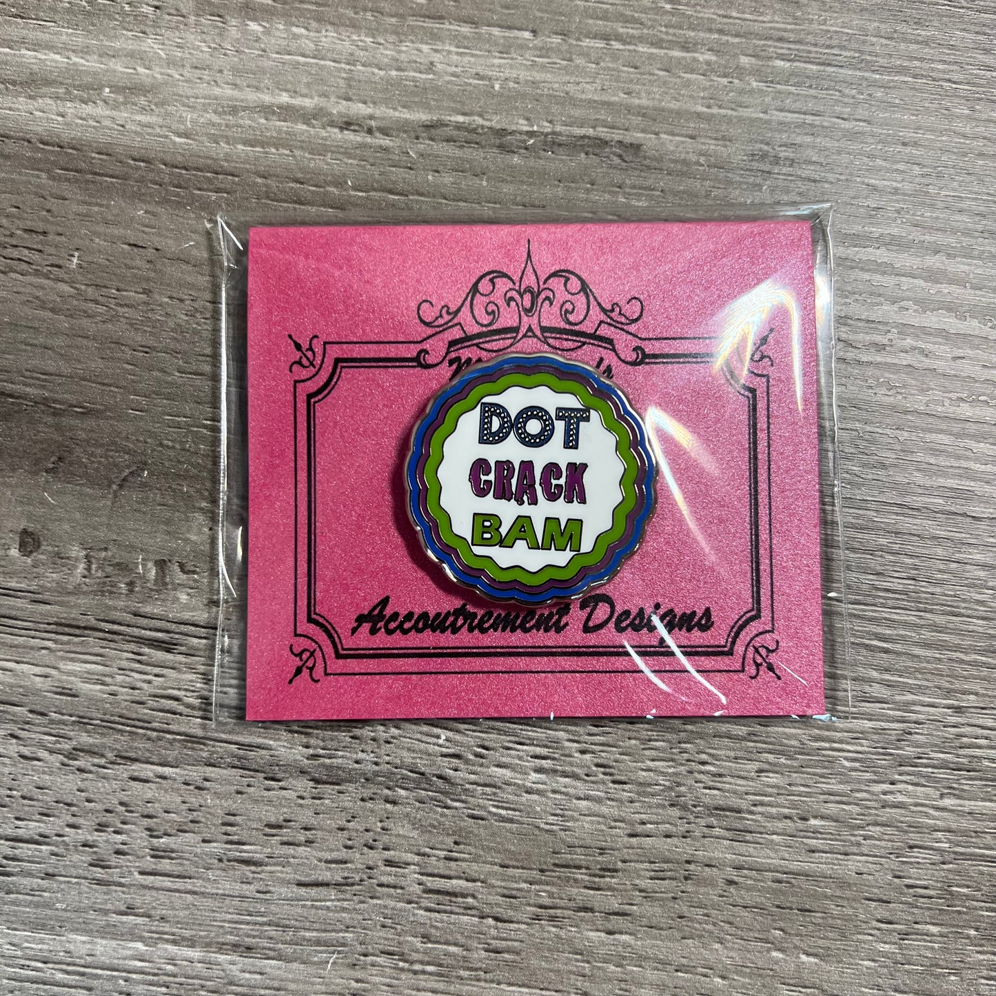 Dot Crack Bam Magnet