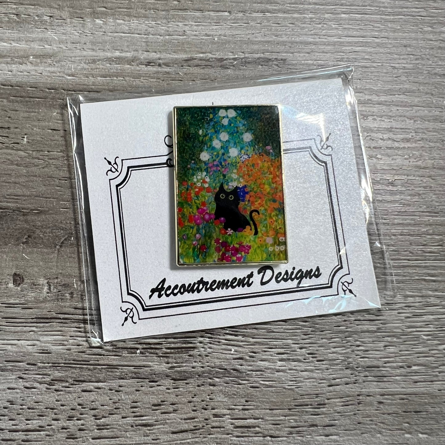 Cat in the Grass Magnet