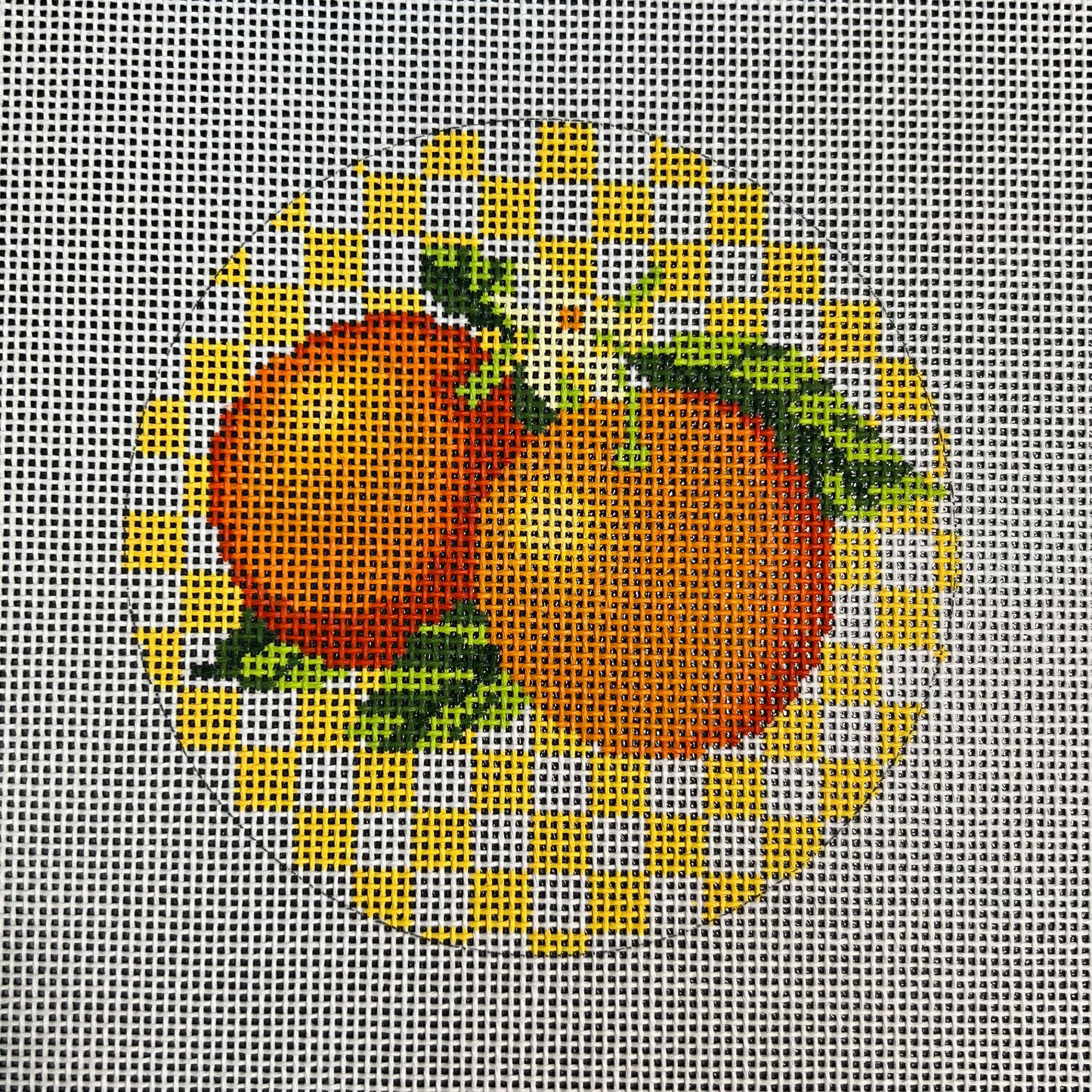 Oranges Ornament 4" Round