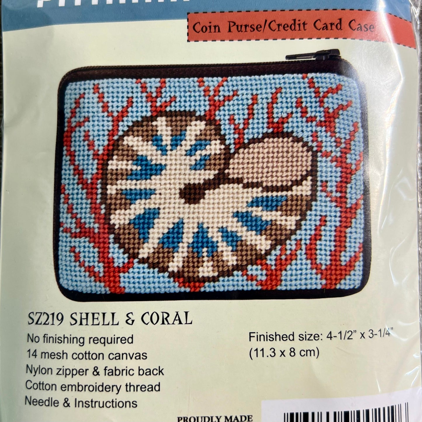 Stitch and Zip Coin Pouch