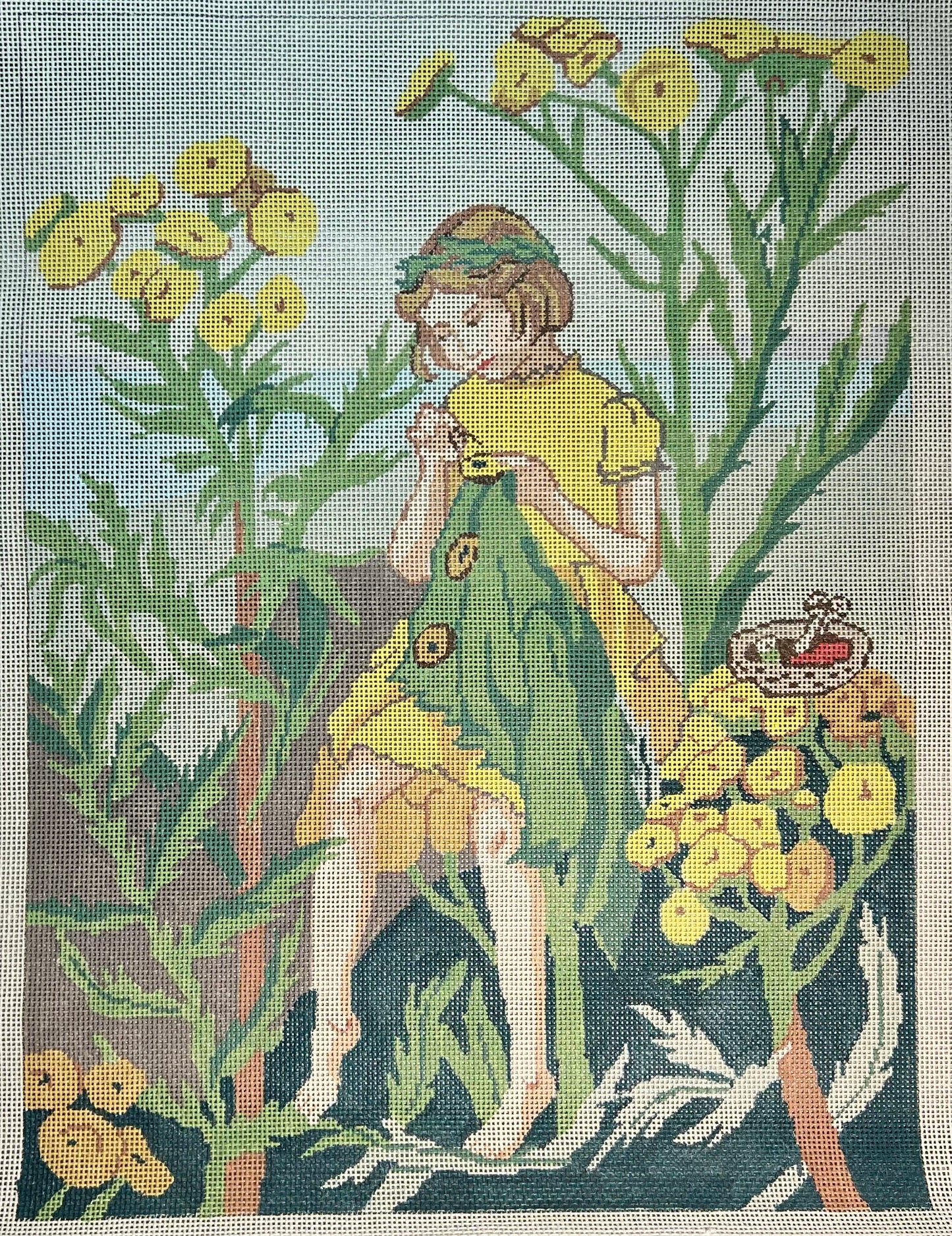 Yellow Garden Fairy