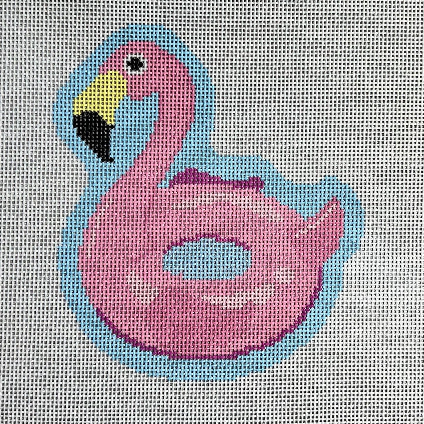 Flamingo Pool Float Ornament