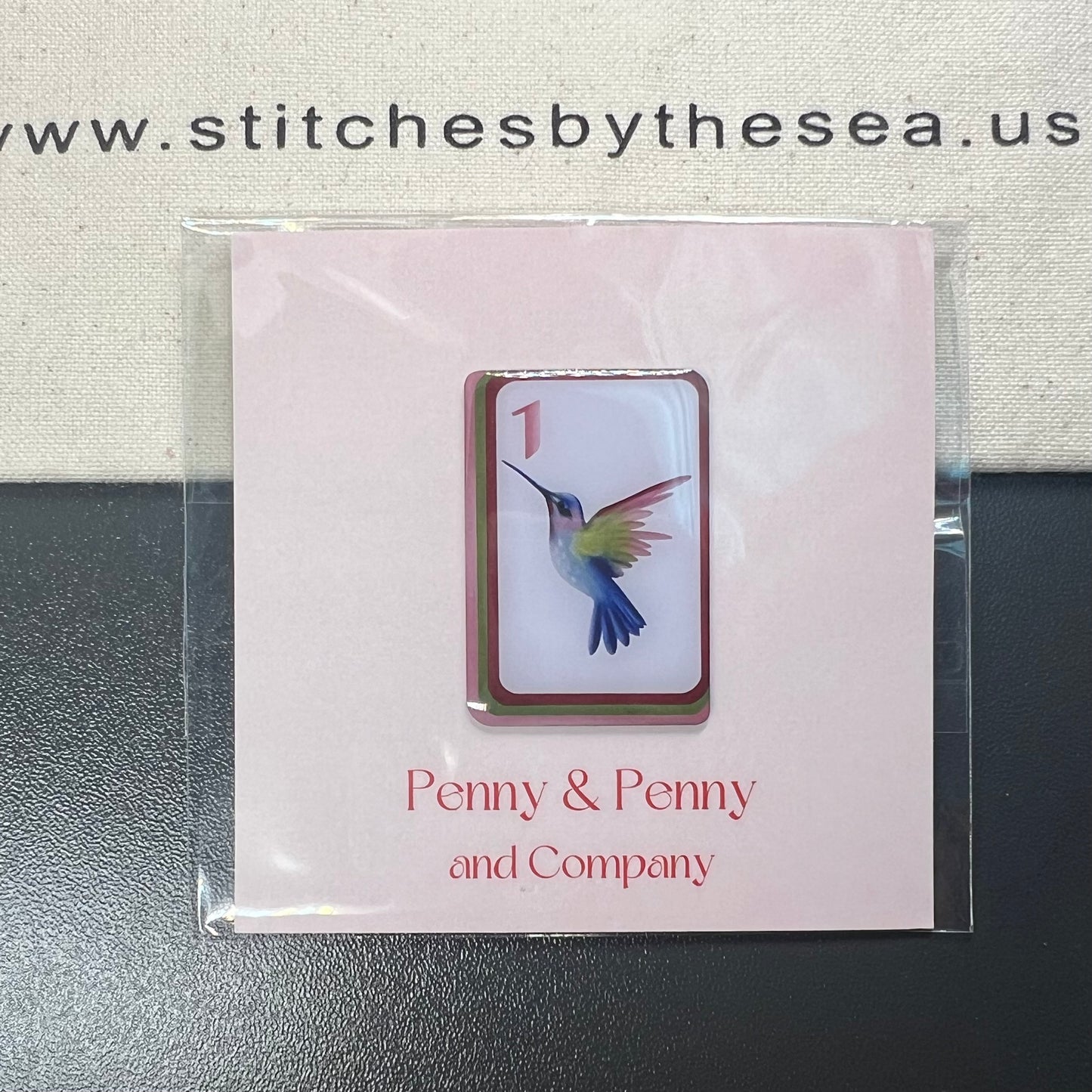 Bam Bird Mahjong Tile Magnet