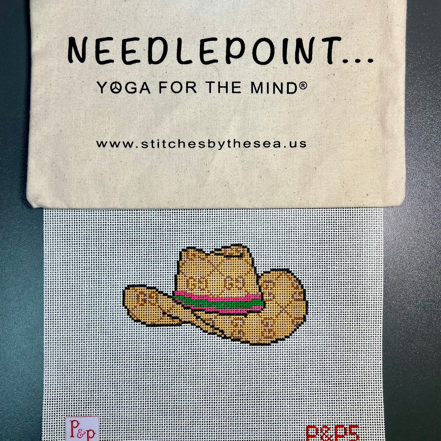 Brown Cow Boy Hat Ornament