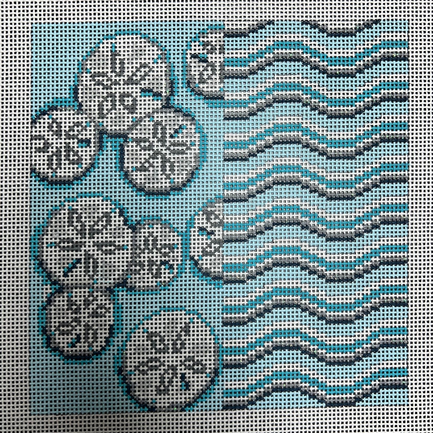 Sand Dollar Double Sided Eyeglass Case