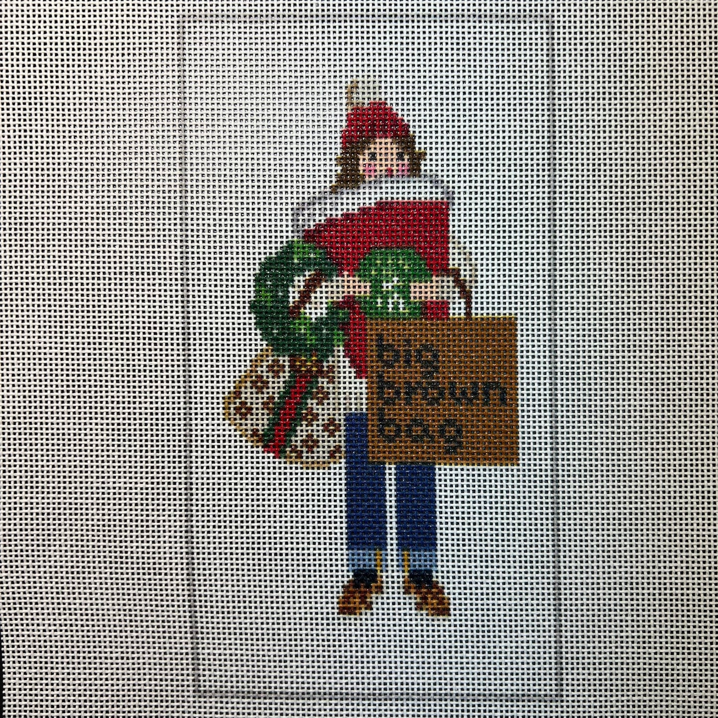 Holiday Shopper Brunette