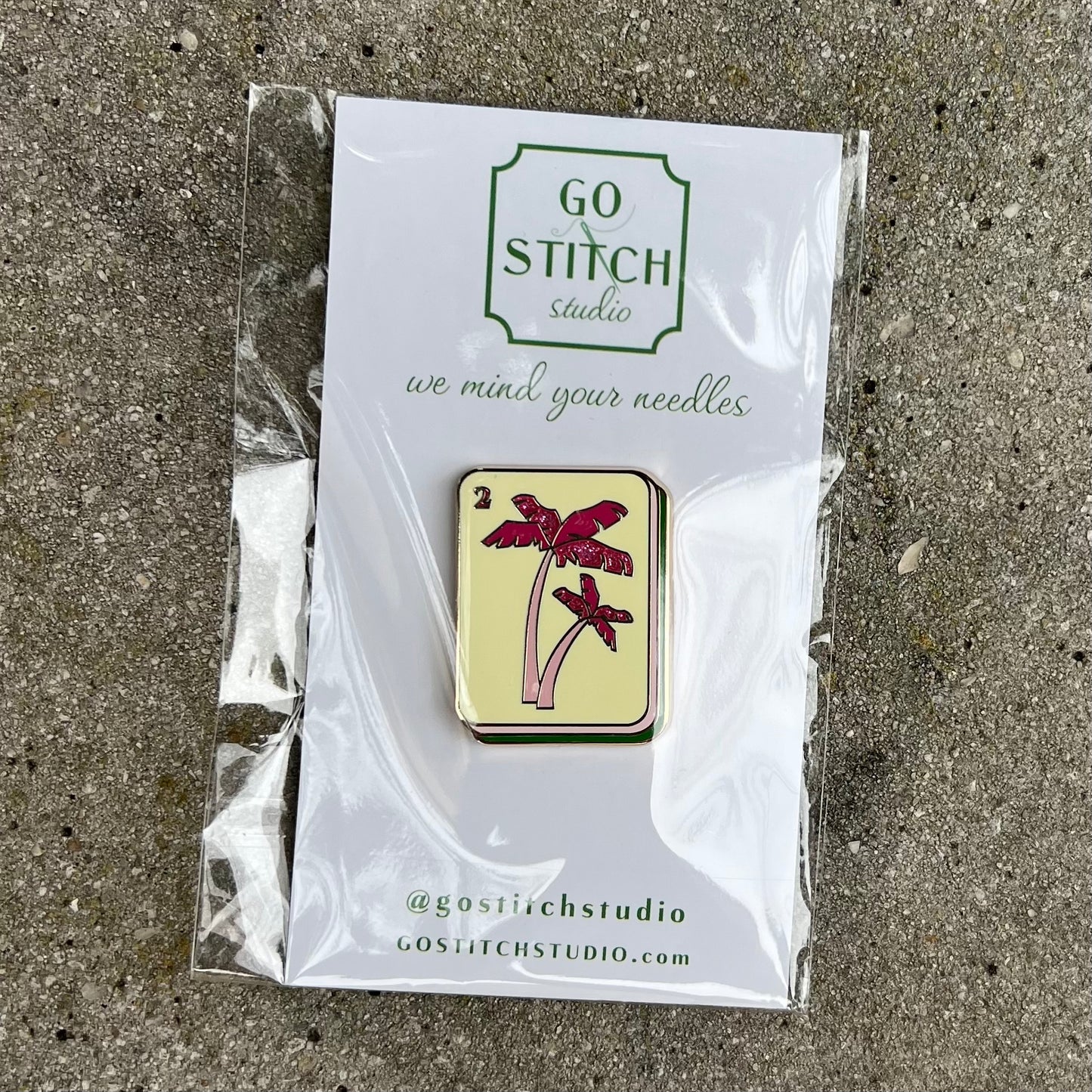 Palm Tree Tile Magnet