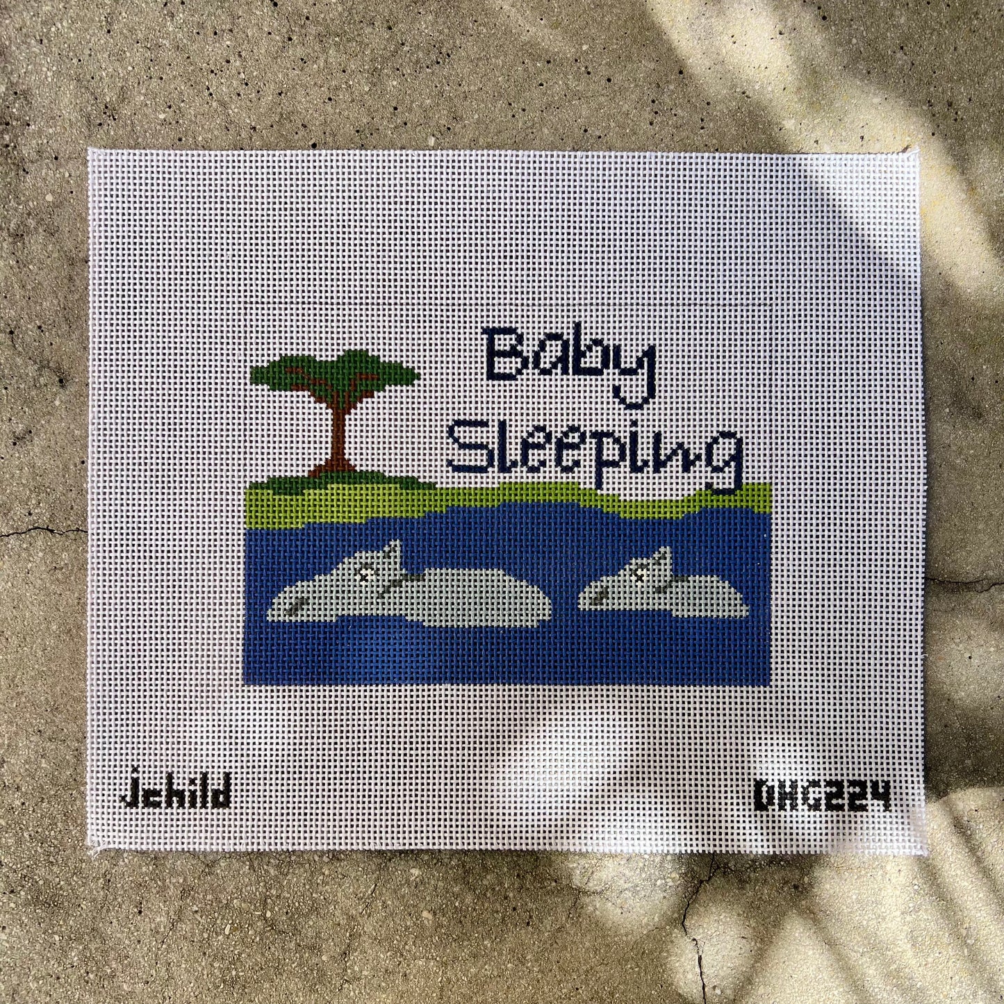 Baby Sleeping Hippos