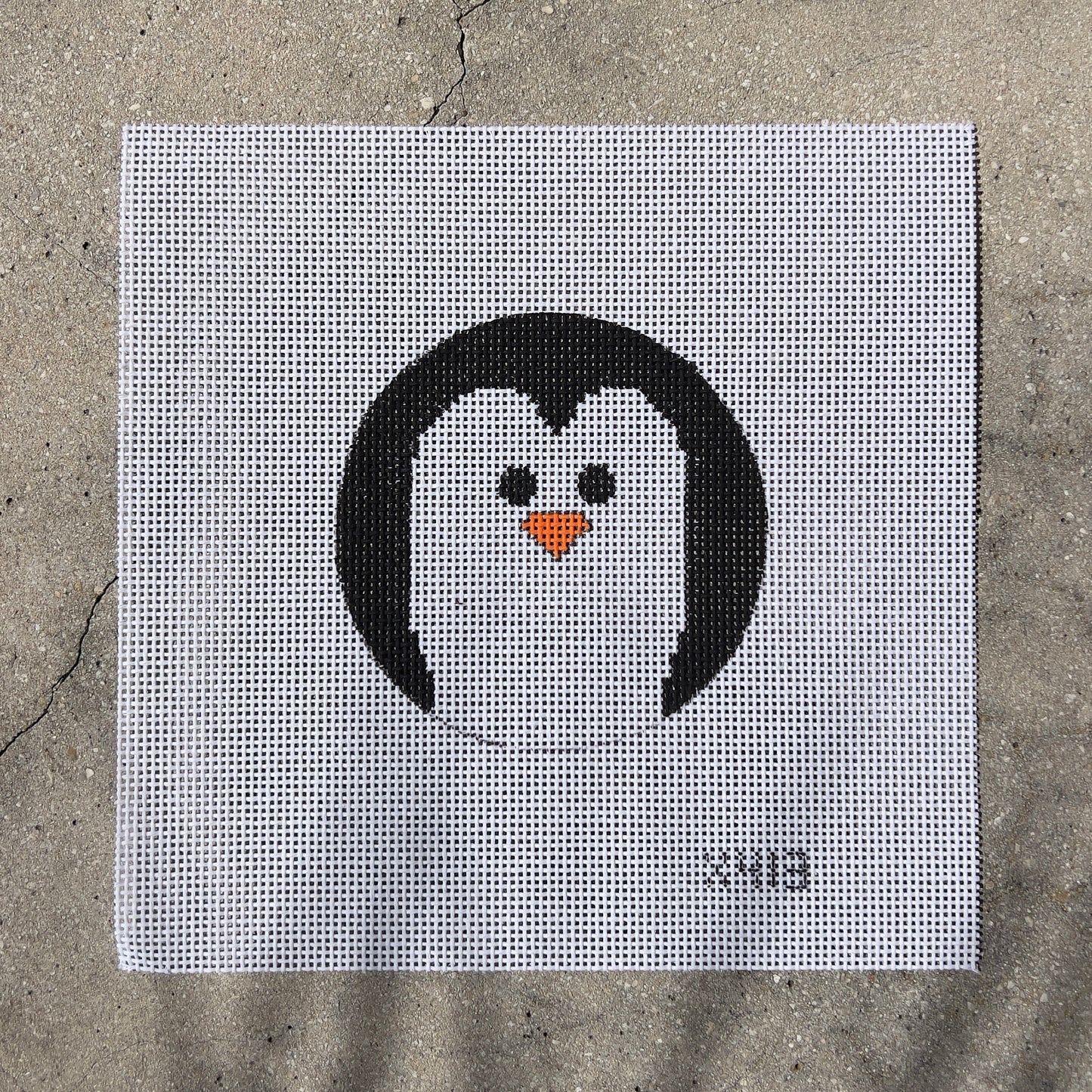 Penguin 4" Round Ornament