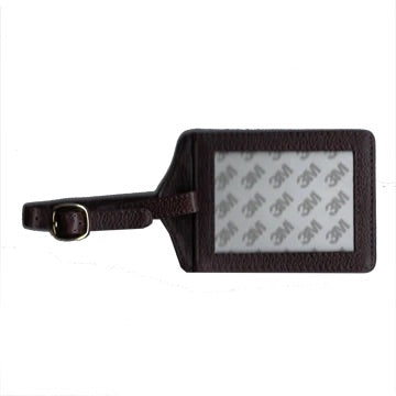 Self-Finishing Leather Luggage Tags