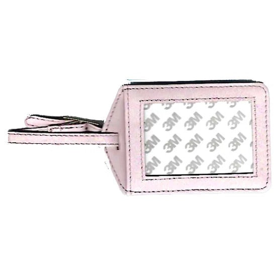 Self-Finishing Leather Luggage Tags