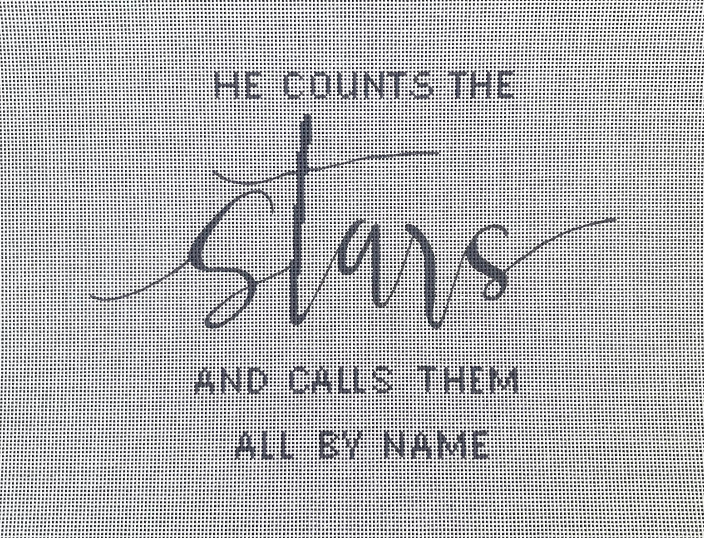 He Counts...
