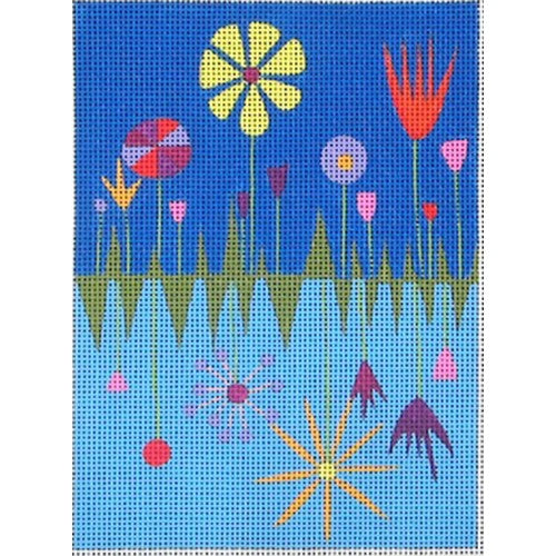 Spring Garden Needle Case