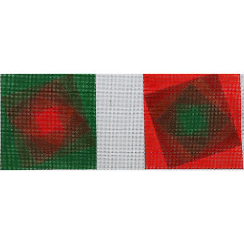 Square Maelstrom Red and Green