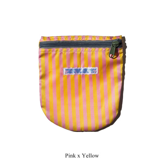Semicircle Striped Pouch