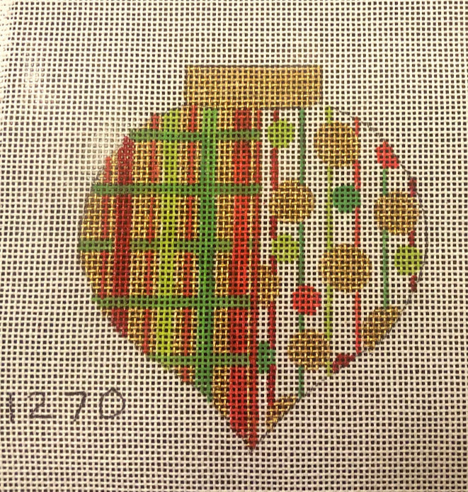 Red & Green Ornament