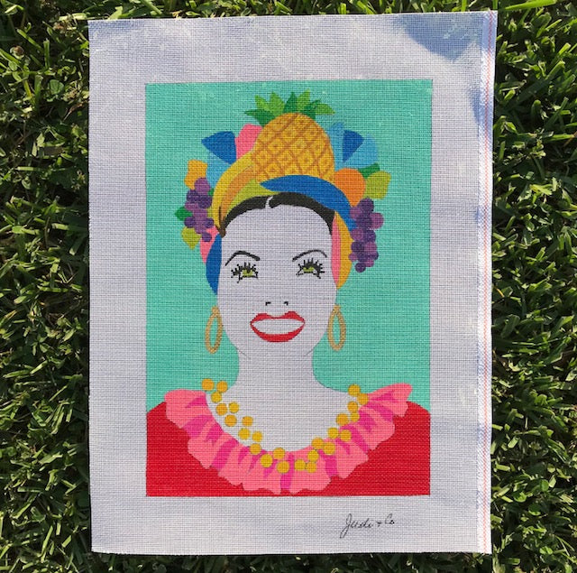 Lady with Fruit on Her Head