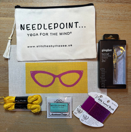 Cat Eye Sunnies Eyeglass Case