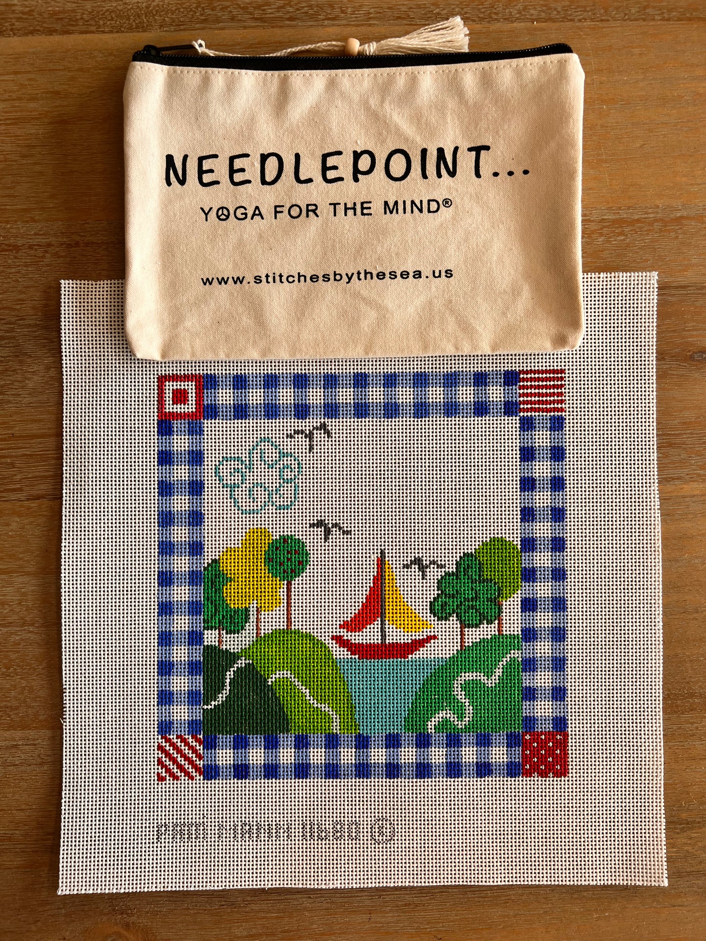 Sailboat Tooth Fairy Pillow