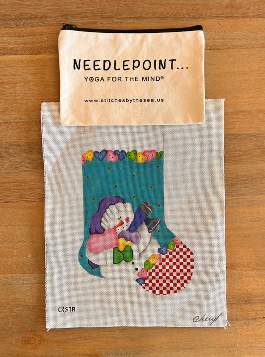 Snowman Mini Stocking