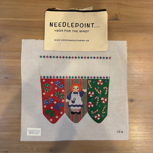 Girl Doll Stocking Topper