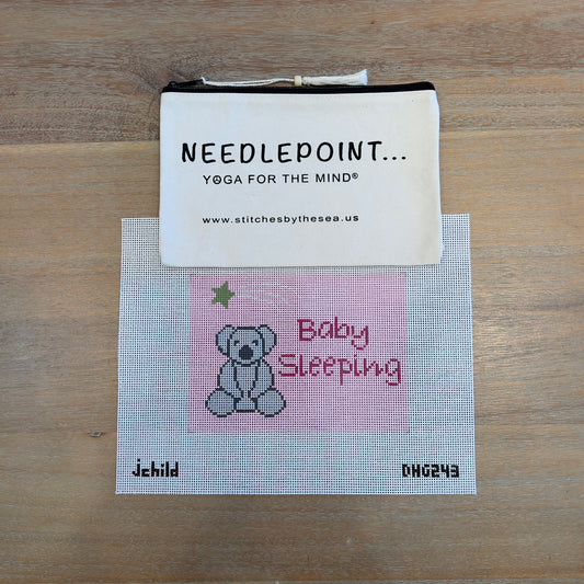 Baby Sleeping Koala Pink