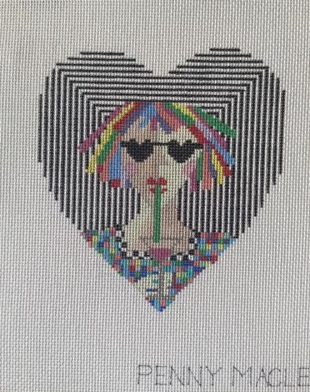 Cosmo Heart Ornament