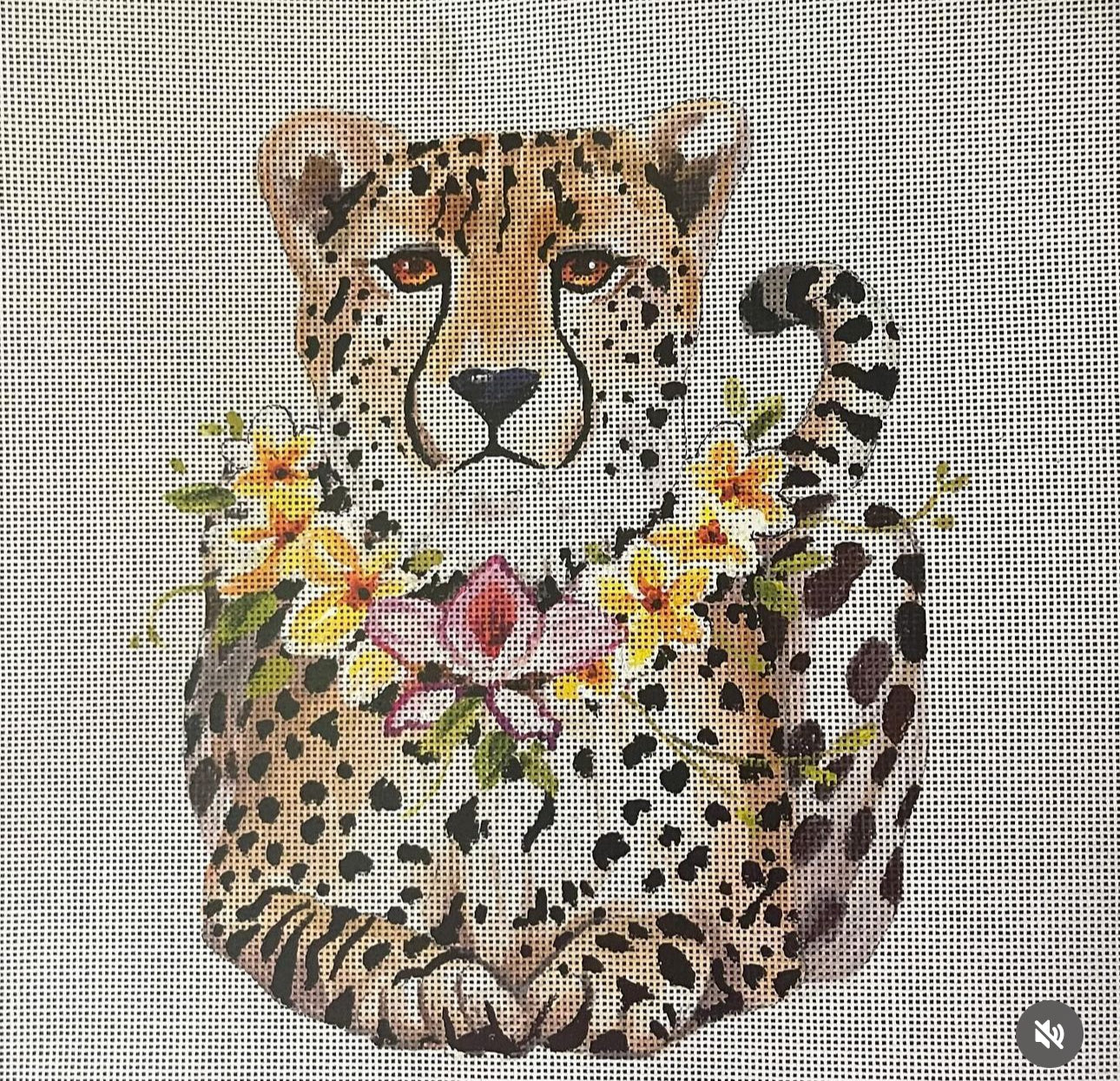 Felines with Floral Wreaths