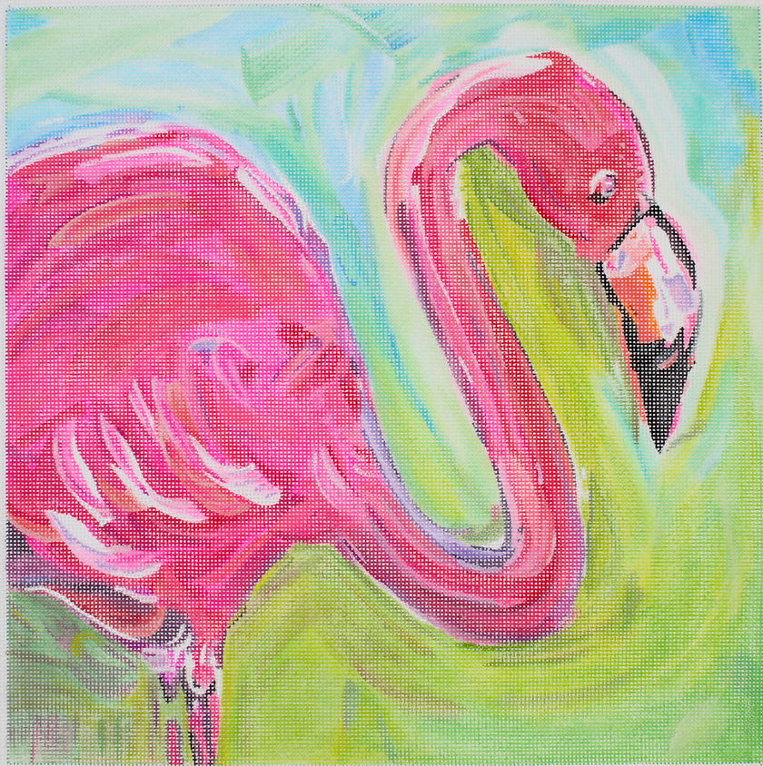 Pink Flamingo by Maren Divine