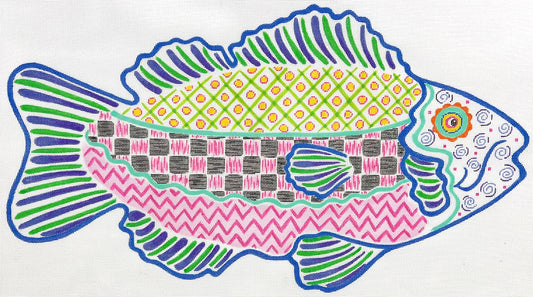 Funky Fish Pillow 1