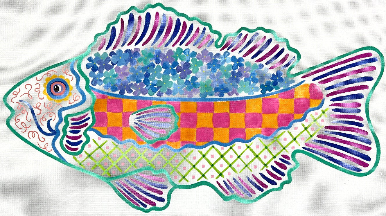 Funky Fish Pillow 2