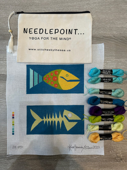 New Fish & Bones Eyeglass Case