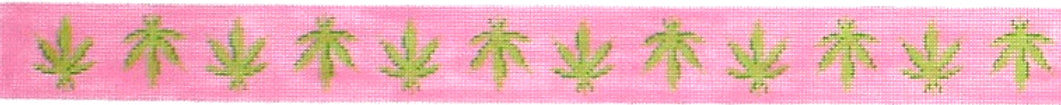 Weed Leaves - Pink Belt